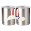 10 oz. Silver Stainless Steel Short Tumbler Thumbnail
