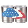 10 oz. Silver Stainless Steel Short Tumbler Thumbnail