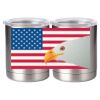 10 oz. Silver Stainless Steel Short Tumbler Thumbnail