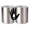 10 oz. Silver Stainless Steel Short Tumbler Thumbnail