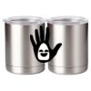 10 oz. Silver Stainless Steel Short Tumbler Thumbnail
