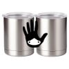10 oz. Silver Stainless Steel Short Tumbler Thumbnail