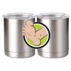 10 oz. Silver Stainless Steel Short Tumbler Thumbnail
