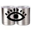 10 oz. Silver Stainless Steel Short Tumbler Thumbnail
