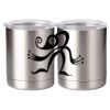 10 oz. Silver Stainless Steel Short Tumbler Thumbnail