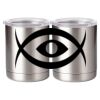 10 oz. Silver Stainless Steel Short Tumbler Thumbnail