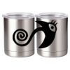 10 oz. Silver Stainless Steel Short Tumbler Thumbnail