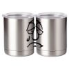 10 oz. Silver Stainless Steel Short Tumbler Thumbnail