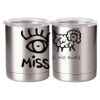 10 oz. Silver Stainless Steel Short Tumbler Thumbnail