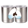 10 oz. Silver Stainless Steel Short Tumbler Thumbnail