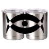 10 oz. Silver Stainless Steel Short Tumbler Thumbnail