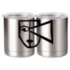 10 oz. Silver Stainless Steel Short Tumbler Thumbnail
