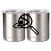 10 oz. Silver Stainless Steel Short Tumbler Thumbnail