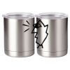 10 oz. Silver Stainless Steel Short Tumbler Thumbnail