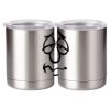 10 oz. Silver Stainless Steel Short Tumbler Thumbnail