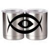 10 oz. Silver Stainless Steel Short Tumbler Thumbnail