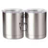 10 oz. Silver Stainless Steel Short Tumbler Thumbnail