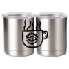 10 oz. Silver Stainless Steel Short Tumbler Thumbnail