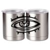 10 oz. Silver Stainless Steel Short Tumbler Thumbnail