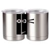 10 oz. Silver Stainless Steel Short Tumbler Thumbnail