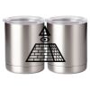 10 oz. Silver Stainless Steel Short Tumbler Thumbnail