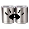 10 oz. Silver Stainless Steel Short Tumbler Thumbnail