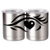 10 oz. Silver Stainless Steel Short Tumbler Thumbnail
