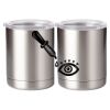 10 oz. Silver Stainless Steel Short Tumbler Thumbnail