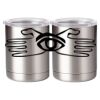 10 oz. Silver Stainless Steel Short Tumbler Thumbnail