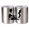 10 oz. Silver Stainless Steel Short Tumbler Thumbnail
