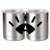 10 oz. Silver Stainless Steel Short Tumbler Thumbnail