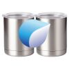 10 oz. Silver Stainless Steel Short Tumbler Thumbnail