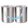 10 oz. Silver Stainless Steel Short Tumbler Thumbnail