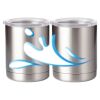 10 oz. Silver Stainless Steel Short Tumbler Thumbnail