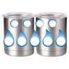 10 oz. Silver Stainless Steel Short Tumbler Thumbnail