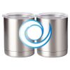 10 oz. Silver Stainless Steel Short Tumbler Thumbnail