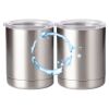 10 oz. Silver Stainless Steel Short Tumbler Thumbnail