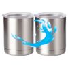 10 oz. Silver Stainless Steel Short Tumbler Thumbnail