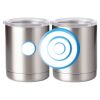 10 oz. Silver Stainless Steel Short Tumbler Thumbnail