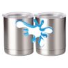 10 oz. Silver Stainless Steel Short Tumbler Thumbnail
