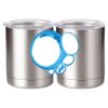 10 oz. Silver Stainless Steel Short Tumbler Thumbnail