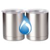 10 oz. Silver Stainless Steel Short Tumbler Thumbnail