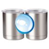 10 oz. Silver Stainless Steel Short Tumbler Thumbnail
