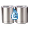 10 oz. Silver Stainless Steel Short Tumbler Thumbnail