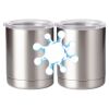 10 oz. Silver Stainless Steel Short Tumbler Thumbnail