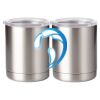 10 oz. Silver Stainless Steel Short Tumbler Thumbnail