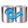 10 oz. Silver Stainless Steel Short Tumbler Thumbnail