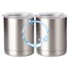 10 oz. Silver Stainless Steel Short Tumbler Thumbnail