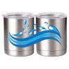 10 oz. Silver Stainless Steel Short Tumbler Thumbnail
