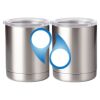 10 oz. Silver Stainless Steel Short Tumbler Thumbnail